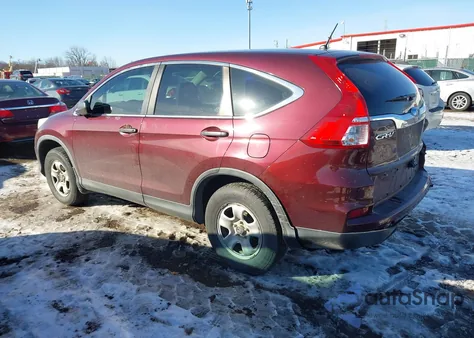 2015 Honda Cr-V Lx z USA, uszkodzony, nr VIN 5J6RM4H31FL117900